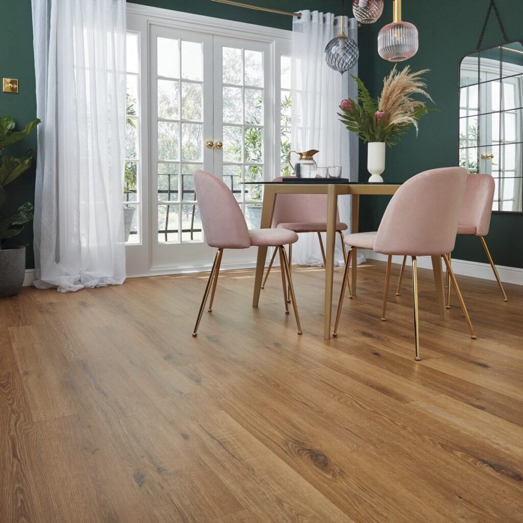 Karndean Knight Tile Rigid Core Traditional Character Oak Teka Flooring