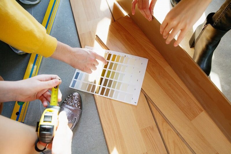 Laying laminate flooring tips