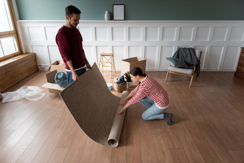 can you put carpet over laminate