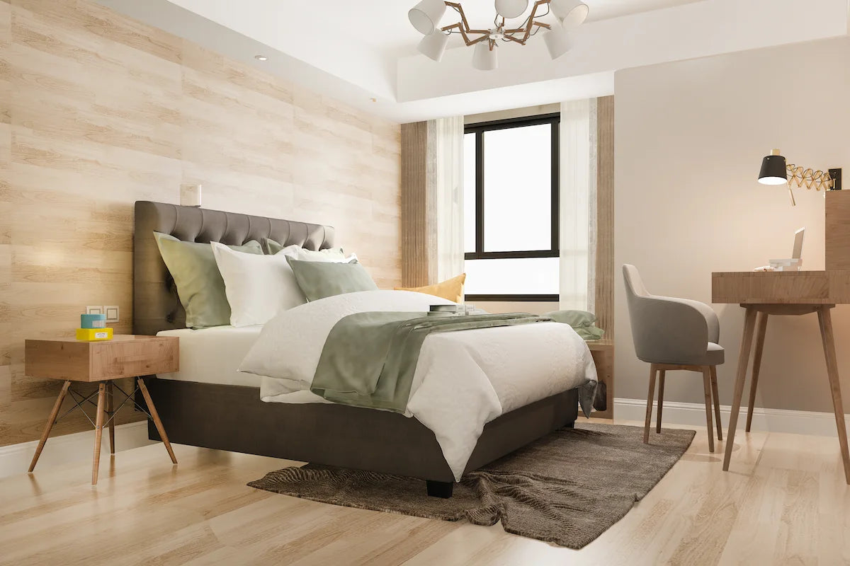 carpet vs vinyl flooring in bedroom