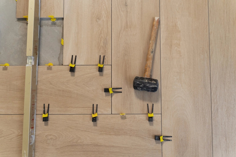 laminate flooring on tiles