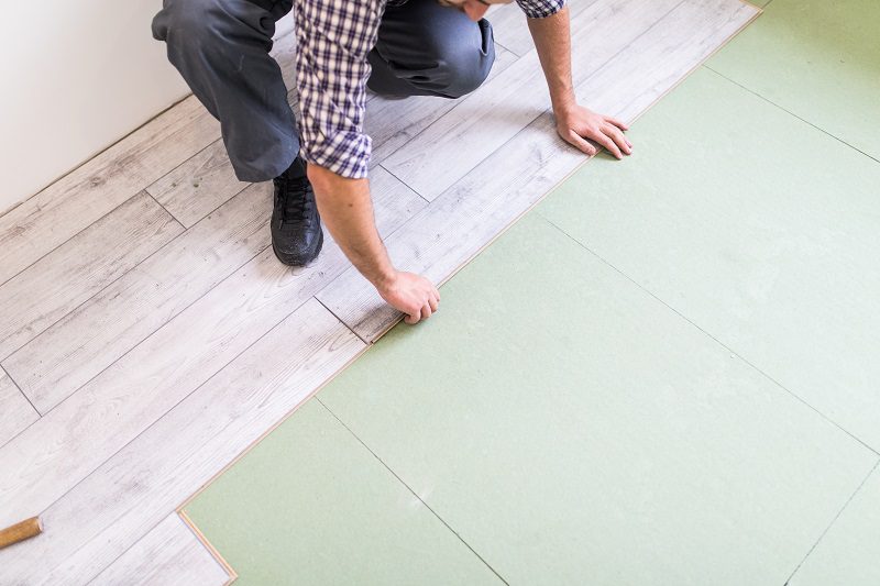 laminate underlay thickness