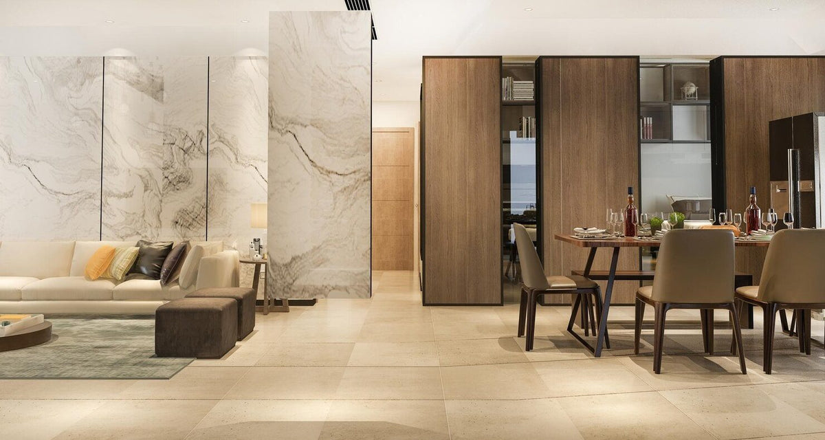 waterproof and luxury vinyl kitchen flooring
