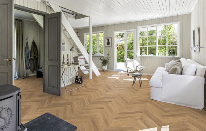 Kährs Engineered Wood Studio - Studio Oak AB White 11 mm