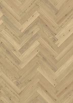 Kährs Engineered Wood Herringbone Oak CC Dim White