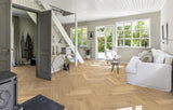 Kährs Engineered Wood Herringbone Oak CC Dim White