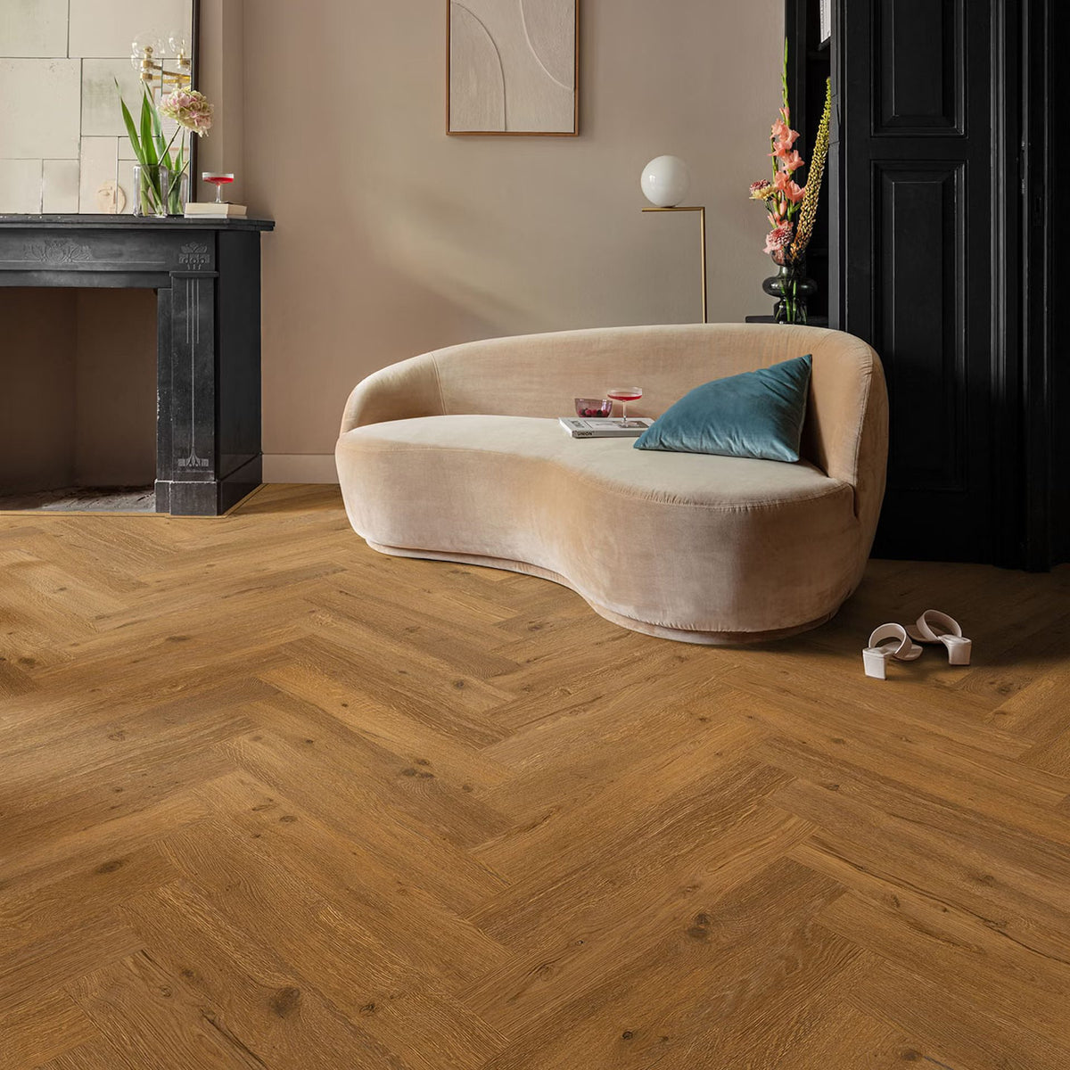 Floorify Herringbone Ikura Gluedown
