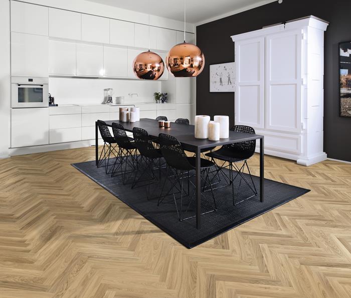 Kährs Engineered Wood Studio - Studio Oak AB White 11 mm