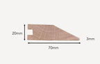 Ted Todd 3mm Oak Diminishing Strip