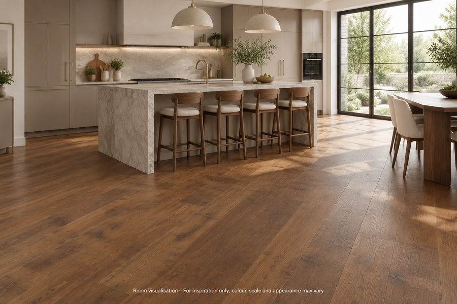 Karndean Van Gogh Antique French Oak in Kitchen
