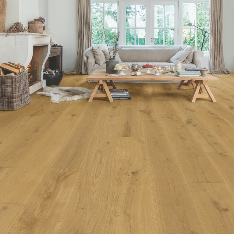 Quickstep Hardwood Massimo Cappuccino Blonde Oak Extra matt