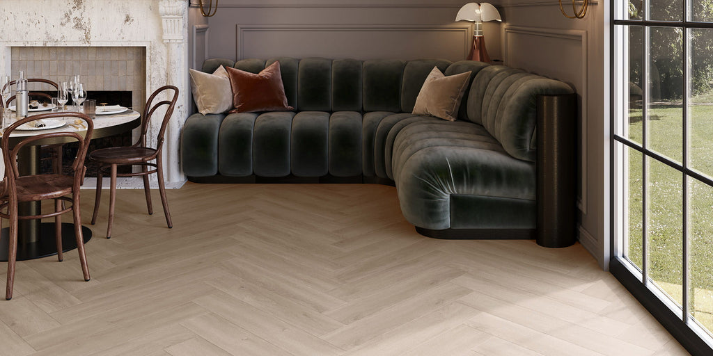 Invictus Maximus Divine Oak Herringbone - Champagne