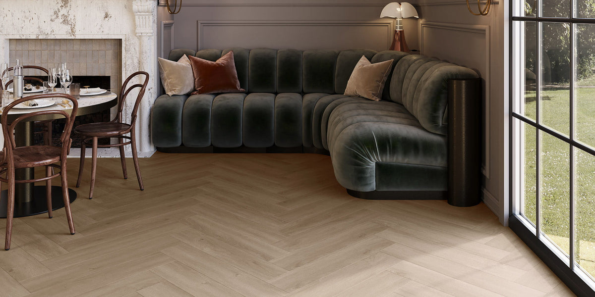 Invictus Maximus Divine Oak Herringbone - Cookie
