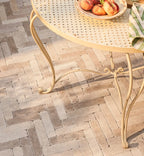 FIRED EARTH Dijon Tumbled Limestone Cobbles 20 x 5