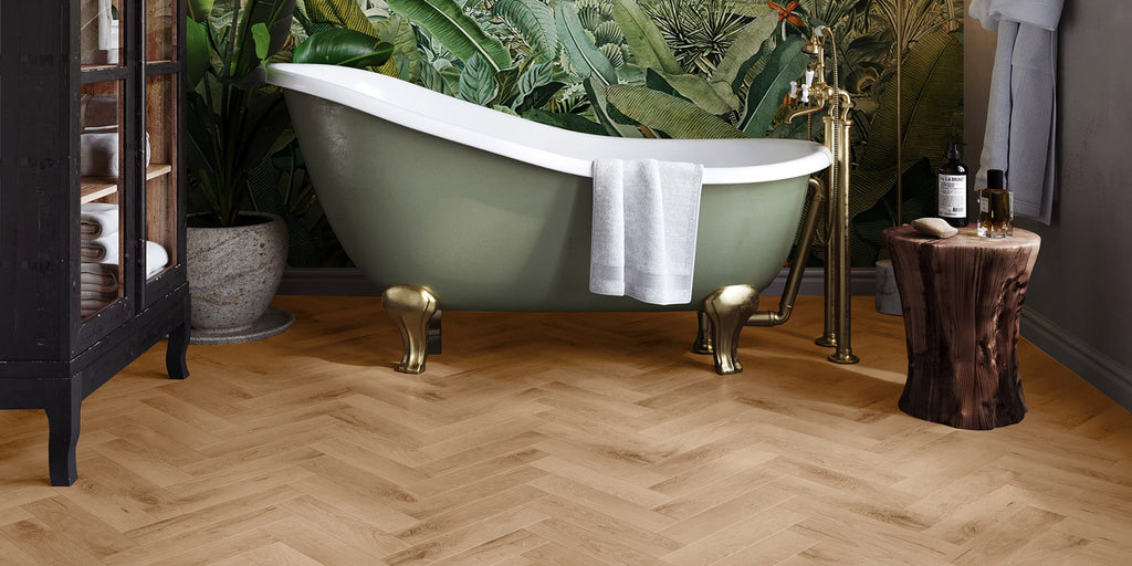 Invictus Primus Royal Oak Parquet Herringbone - Blonde