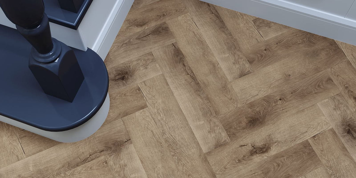 Invictus Primus Royal Oak Parquet Herringbone - Traditional