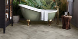 Invictus Primus Royal Oak Parquet Herringbone - Dove