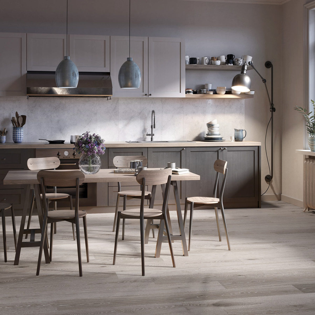 Karta Recycled Leather 1749.08 Faden Wide Plank Laminate Flooring