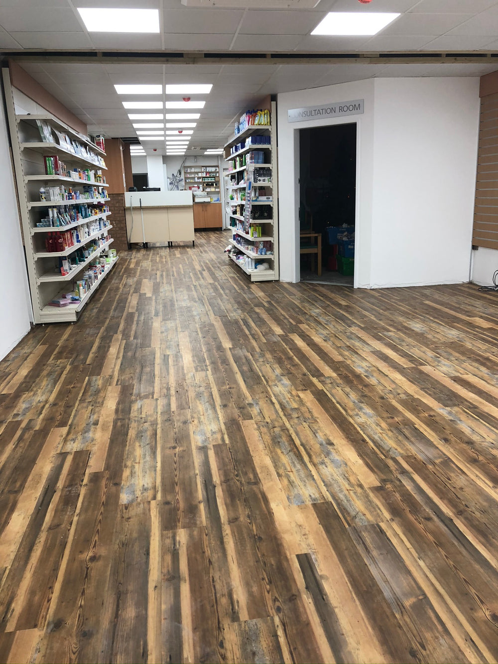 Healthcare flooring project