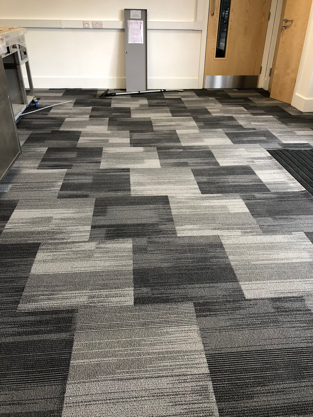 Commercial carpet tile flooring