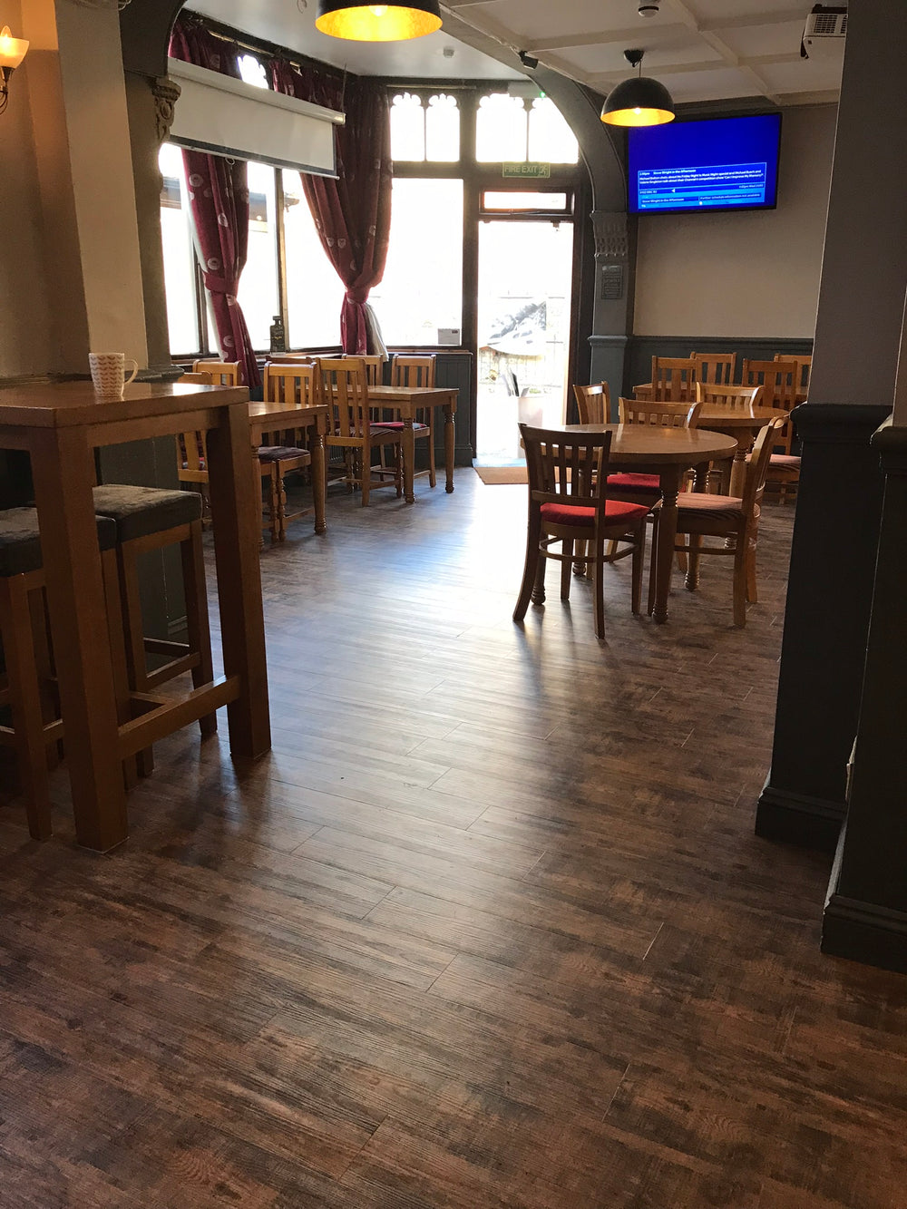 Commercial engineered timber flooring