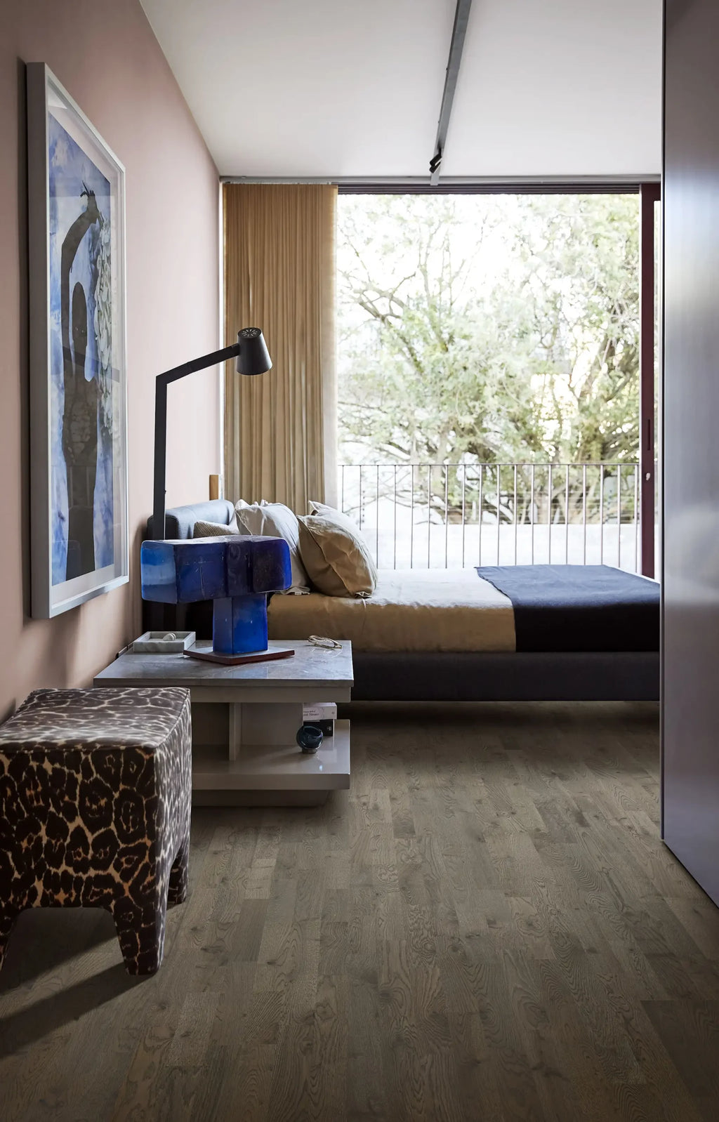 Kährs Engineered Wood Charcoal Light Strip