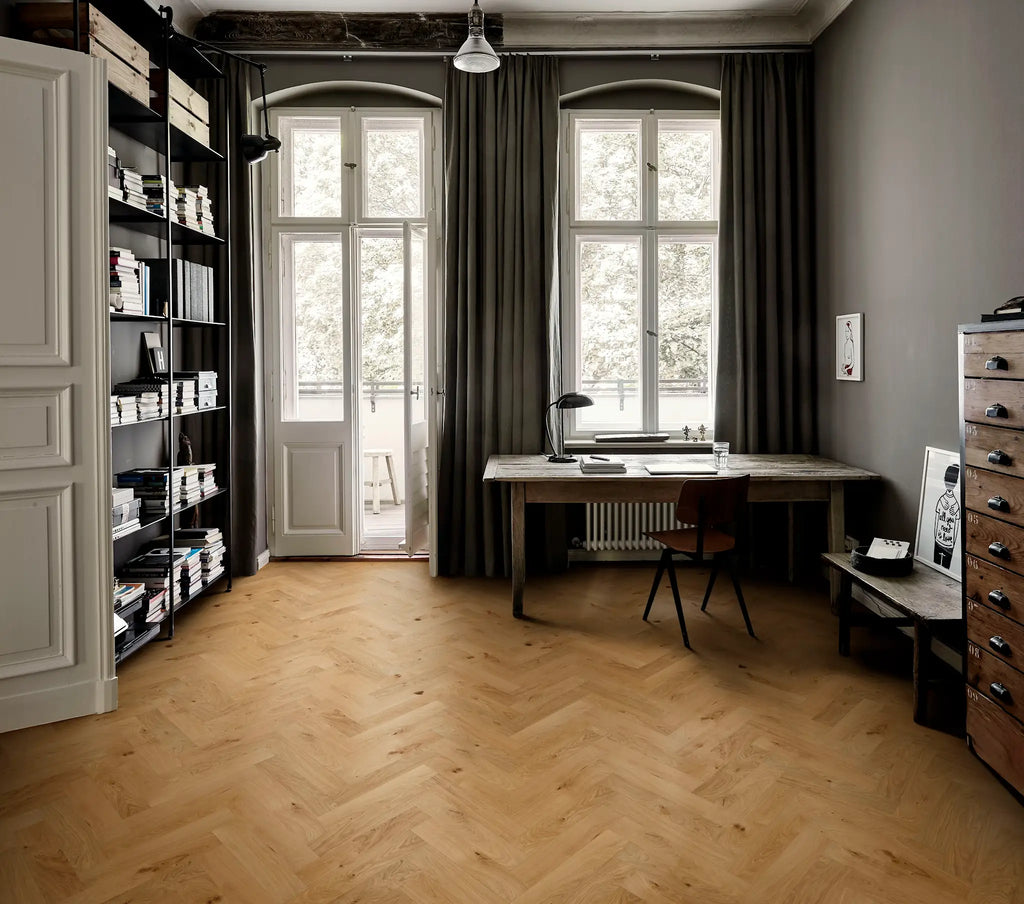 Kährs Engineered Wood Oak Herringbone CD Matt