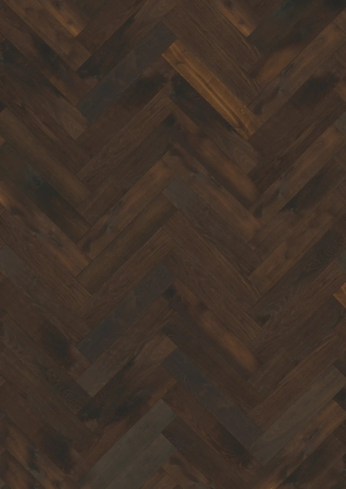 Kährs Engineered Wood Oak Herringbone CD Smoked Dark