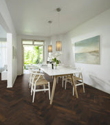 Kährs Engineered Wood Oak Herringbone CD Smoked Dark