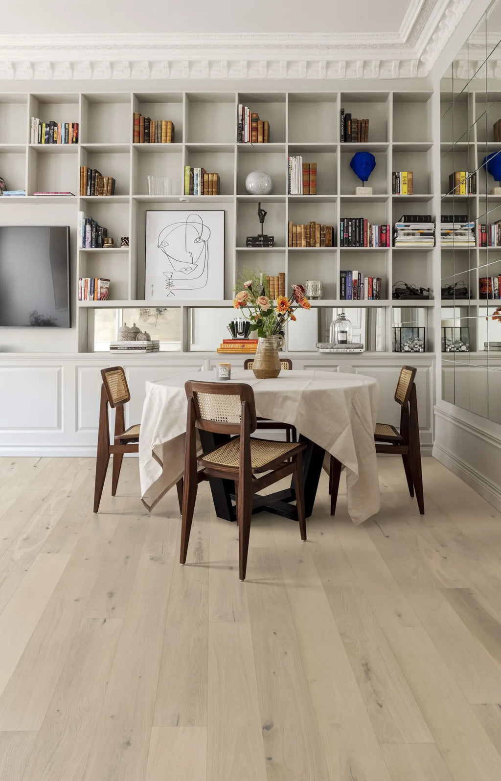 Kährs Engineered Wood Oak Loft White Plank