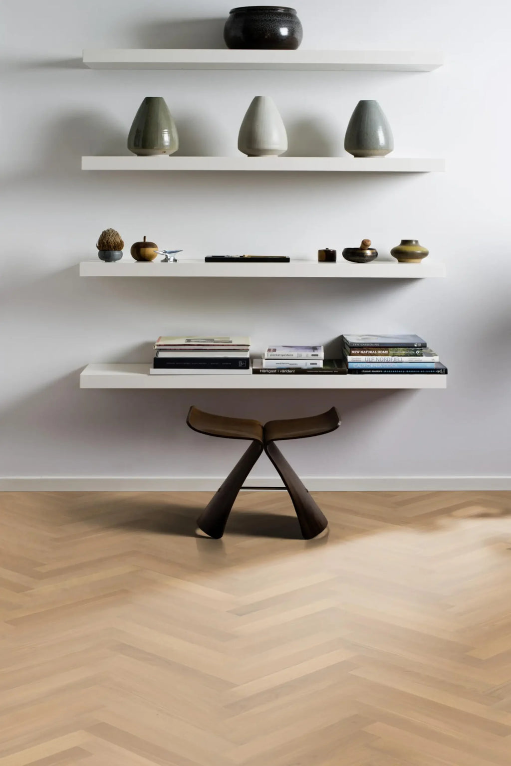 Kährs Engineered Wood Oak Studio AB White Matt
