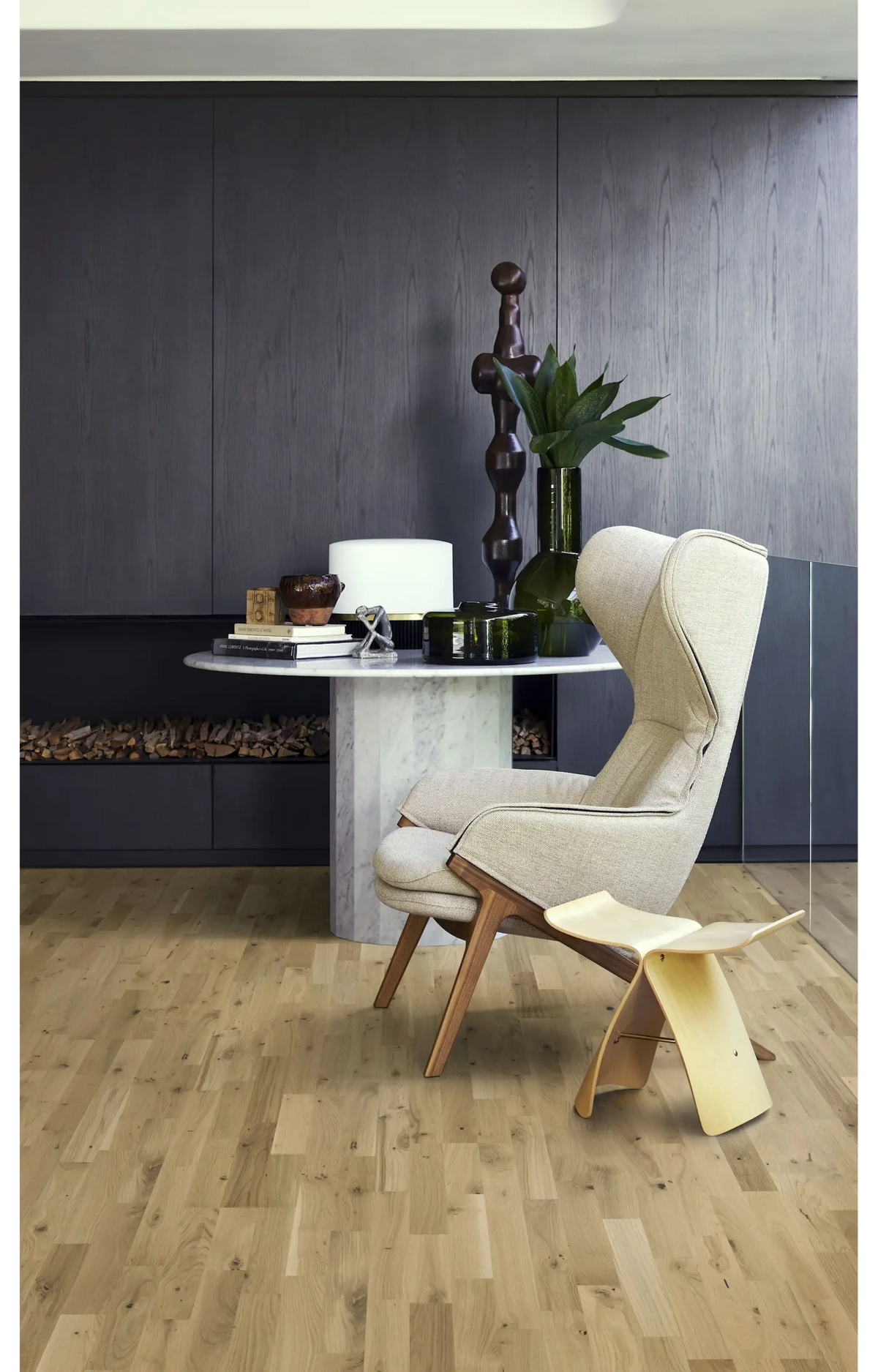 Kährs Engineered Wood Oak Urban Brown Strip