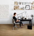 Kährs Engineered Wood Texture Oak Sage Herringbone Right