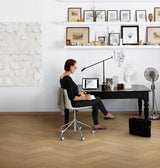 Kährs Engineered Wood Texture Oak Sage Herringbone Right