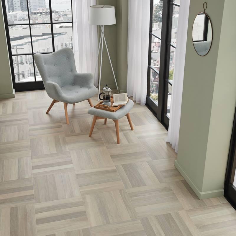 Karndean Art Select Parquet Glacier Oak