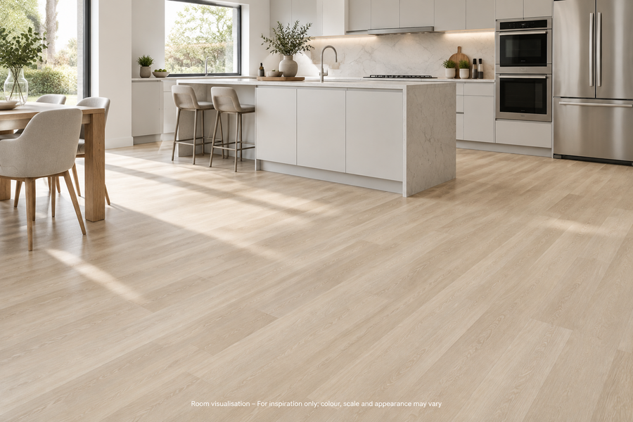 Karndean Knight Tile Dutch Limed Oak in Kitchen