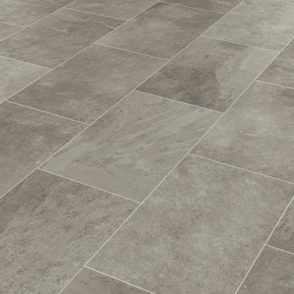 Karndean Knight Tile Grey Riven Slate