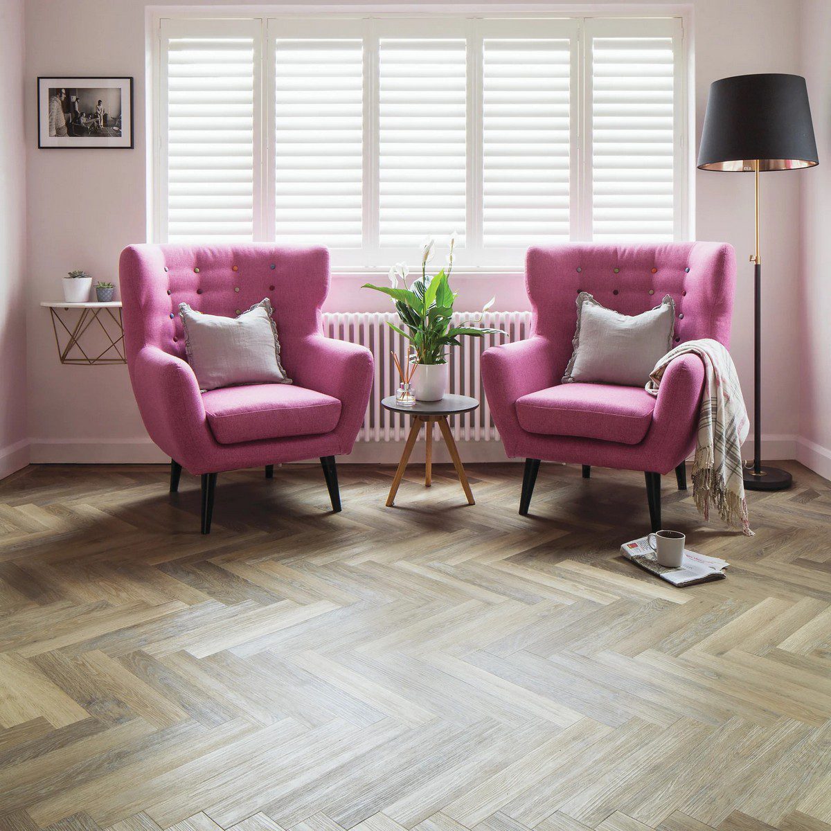 Karndean Knight Tile Lime Washed Oak SM