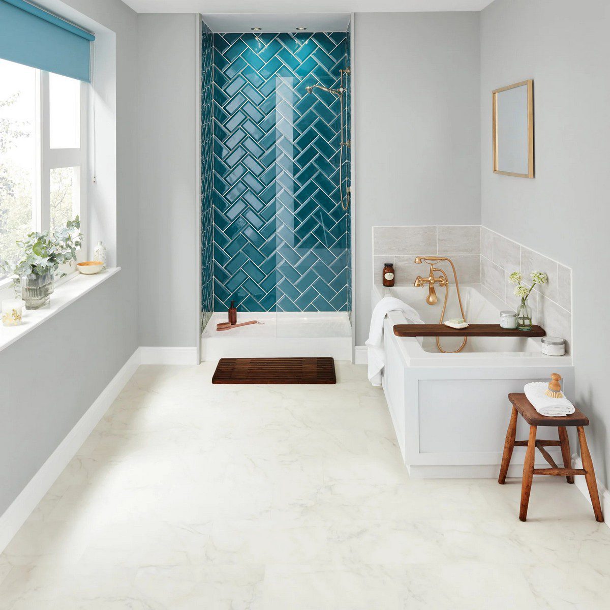Karndean Knight Tile Rigid Core Frosted Marble