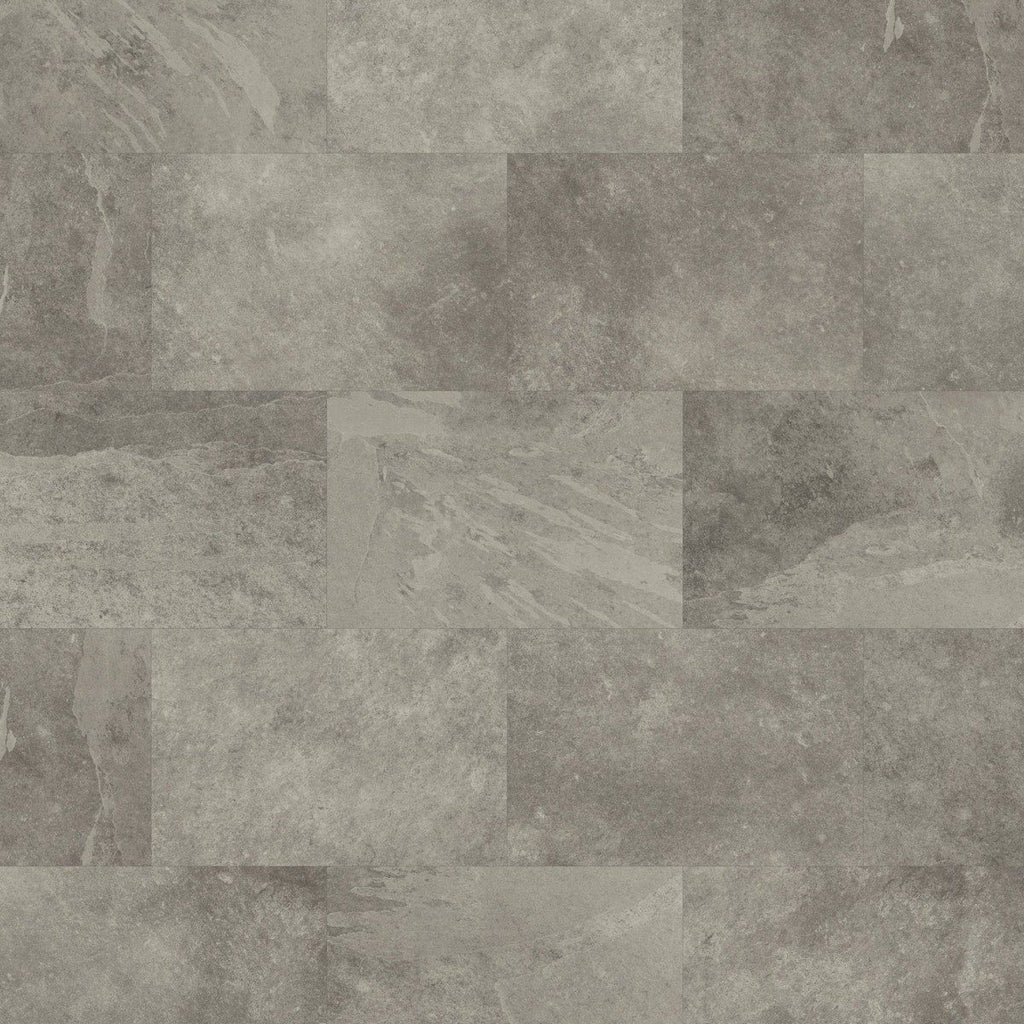Karndean Knight Tile Rigid Core Grey Riven Slate