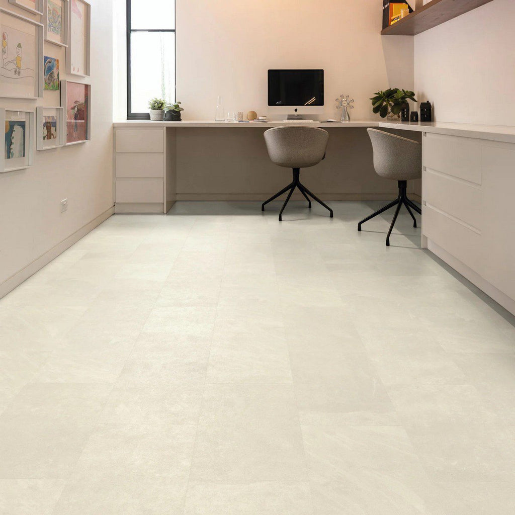 Karndean Knight Tile Rigid Core Ivory Riven Slate