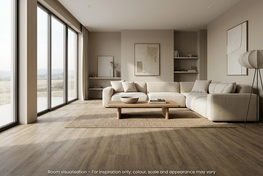 Karndean Korlok Baltic Washed Oak in Living room