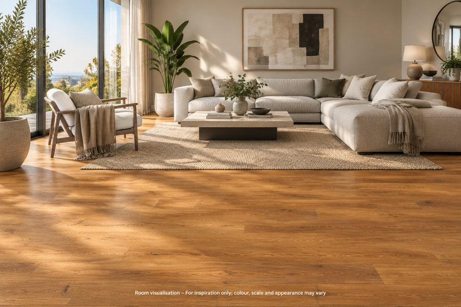 Karndean Van Gogh Gluedown Classic Oak in Living room