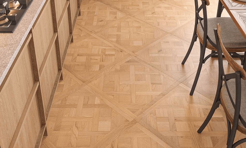 Montique Bavarian Forest Basket Weave Charme Engineered Wood