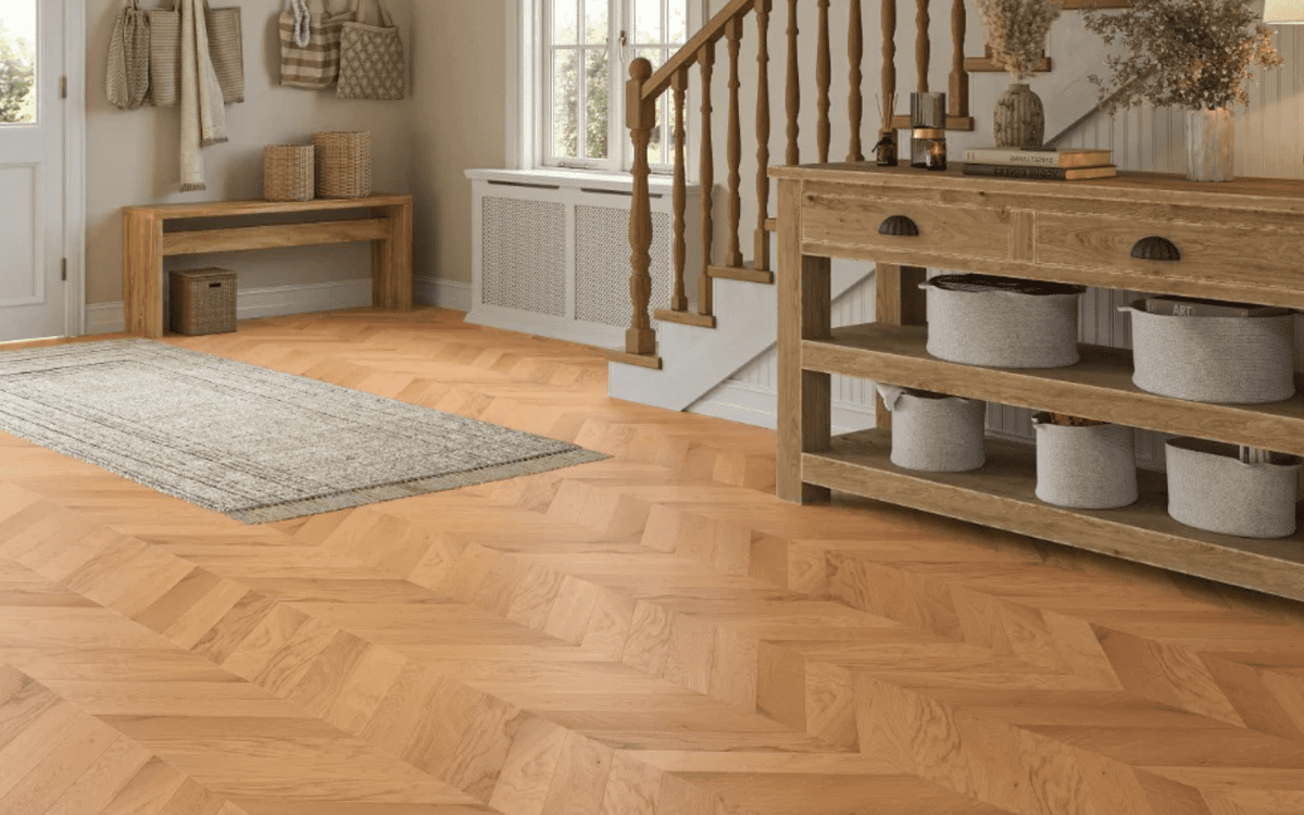Montique Fontainebleau Chevron Saddleworth Engineered Wood