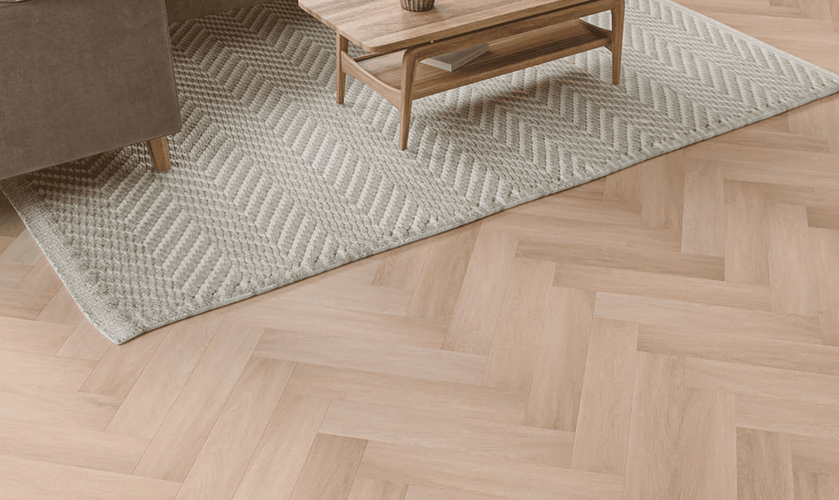 Montique Amazon Click Herringbone Sherburn Oak Luxury Vinyl Tile
