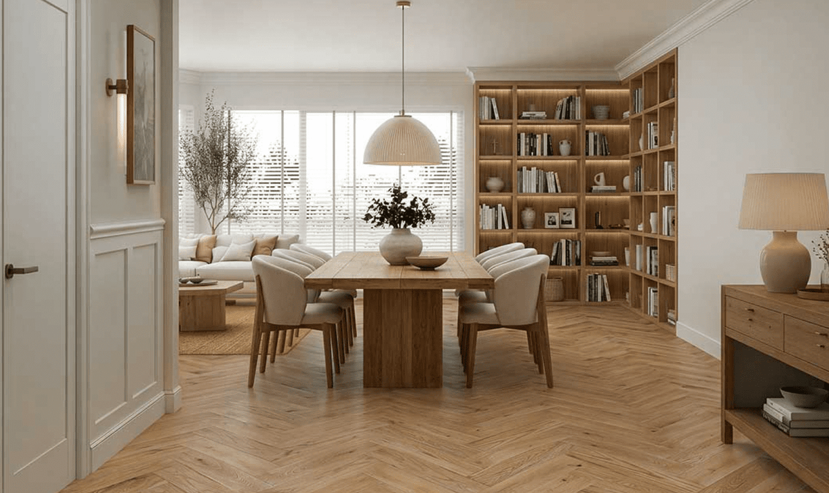 Montique Cannock Chase Solid Herringbone Salisbury Solid Wood