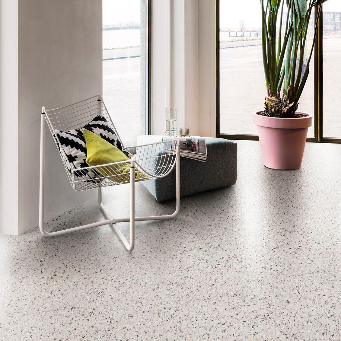Floorify Small Tiles Terrazzo
