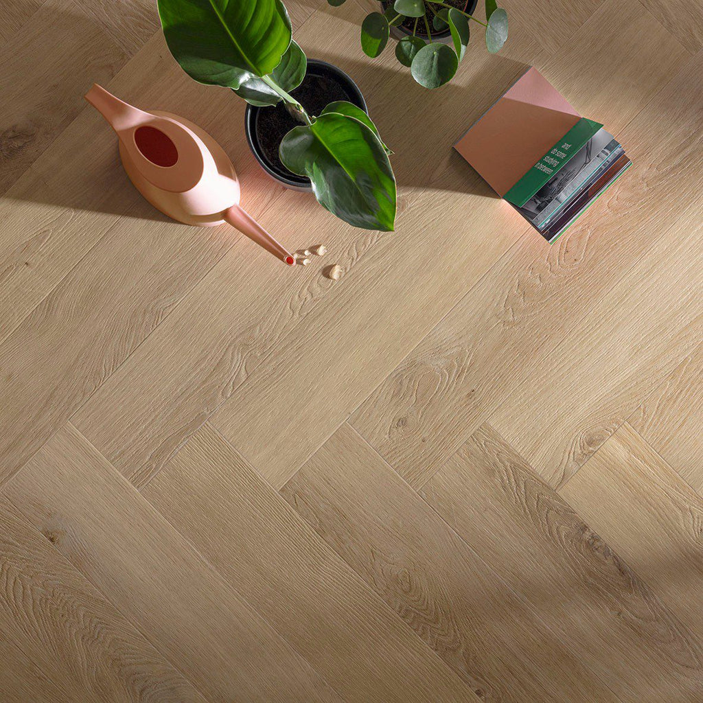 Floorify Herringbone Unagi Gluedown