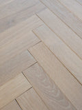 Lionvest Solid Oak Parquet - 196 - Witmat Brushed & Oiled